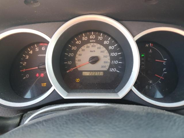 5TELU42N88Z491107 - 2008 TOYOTA TACOMA DOUBLE CAB أسود صورة 9