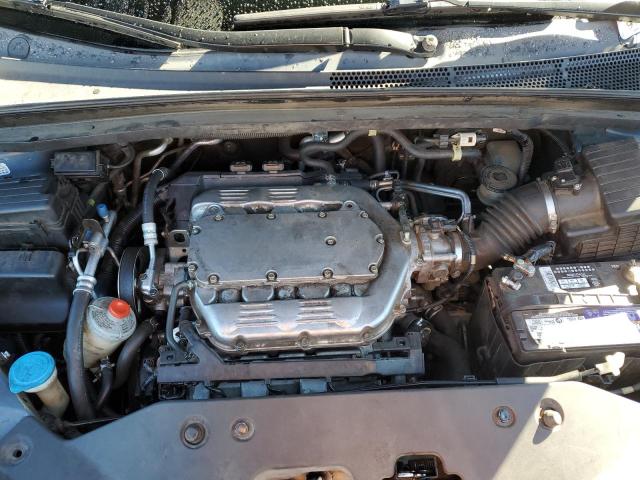 5FNRL38698B011553 - 2008 HONDA ODYSSEY EXL BLUE photo 12