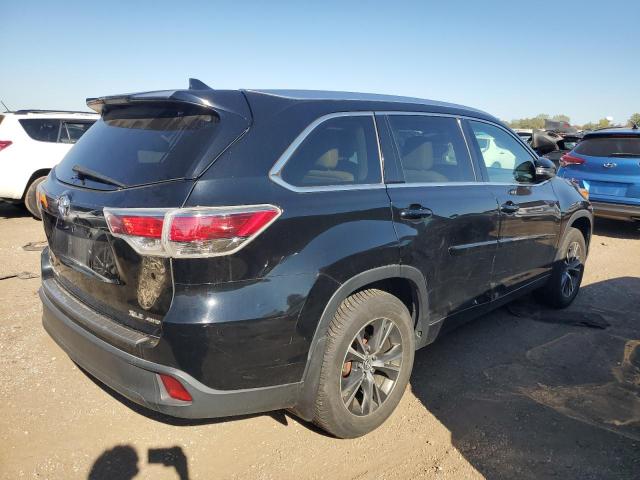 5TDJKRFH6GS356217 - 2016 TOYOTA HIGHLANDER XLE BLACK photo 3