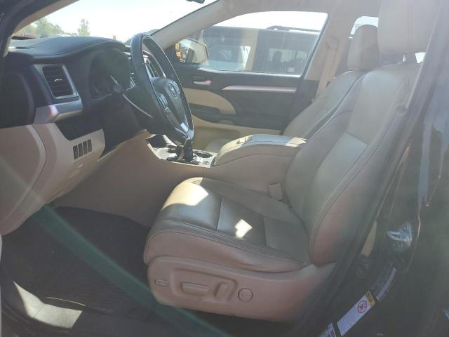 5TDJKRFH6GS356217 - 2016 TOYOTA HIGHLANDER XLE BLACK photo 7