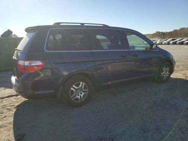 5FNRL38697B124420 - 2007 HONDA ODYSSEY EXL 蓝色 照片 3