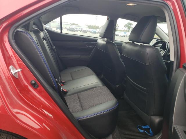 2T1BURHE9JC057323 - 2018 TOYOTA COROLLA L Czerwony zdjęcie 10