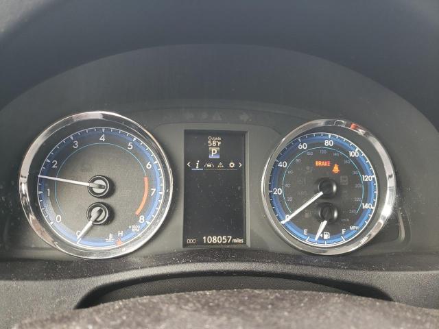 2T1BURHE9JC057323 - 2018 TOYOTA COROLLA L Czerwony zdjęcie 9