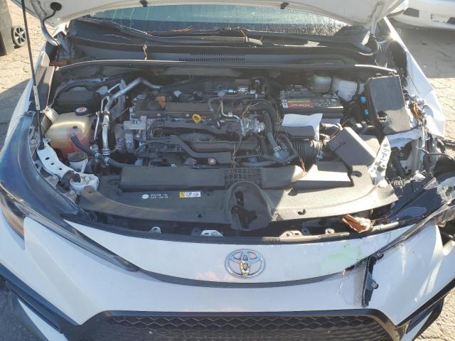 JTDS4RCE5LJ024608 - 2020 TOYOTA COROLLA SE WHITE photo 11