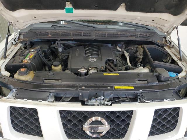 1N6AA07B74N540279 - 2004 NISSAN TITAN XE WHITE photo 11