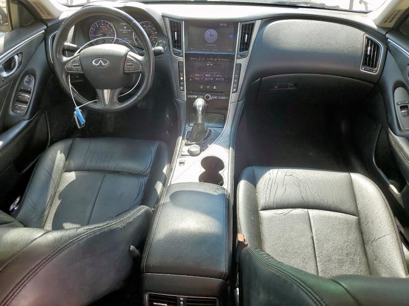 JN1CV7AP4GM201604 - 2016 INFINITI Q50 BASE WHITE photo 8