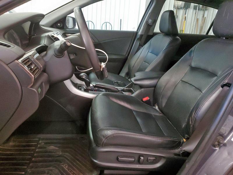 1HGCR2F80HA020820 - 2017 HONDA ACCORD EXL CHARCOAL photo 7