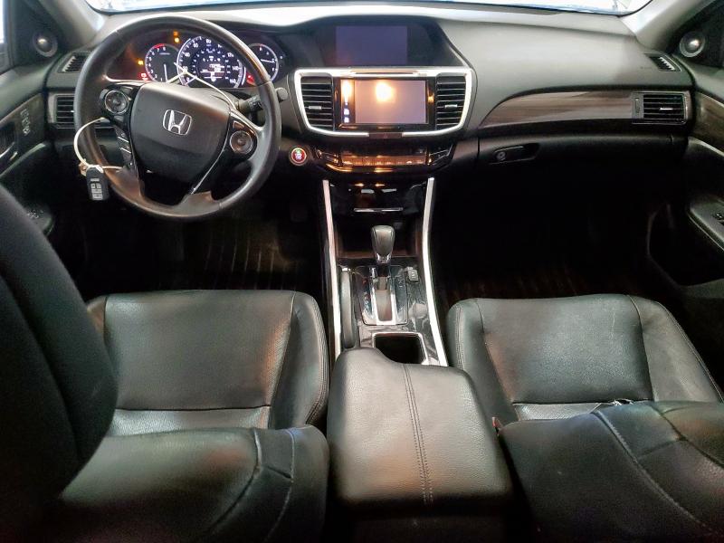 1HGCR2F80HA020820 - 2017 HONDA ACCORD EXL CHARCOAL photo 8