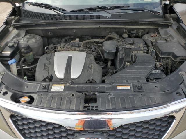 5XYKUDA2XBG040734 - 2011 KIA SORENTO EX თაფლისფერი ფოტო 12