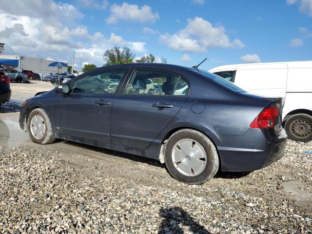 JHMFA362X8S030851 - 2008 HONDA CIVIC HYBRID Grafit foto 2