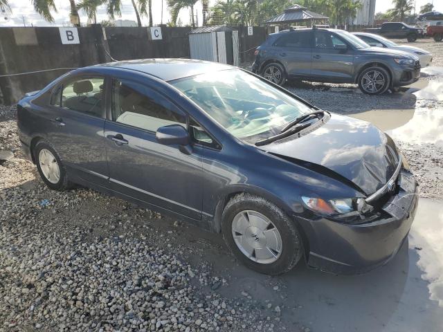 JHMFA362X8S030851 - 2008 HONDA CIVIC HYBRID Grafit foto 4