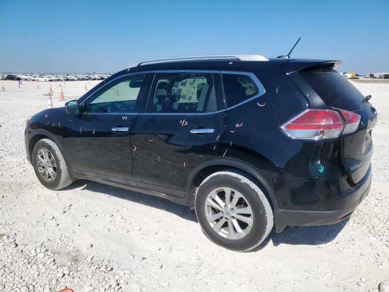 5N1AT2MT4FC806468 - 2015 NISSAN ROGUE S BLACK photo 2