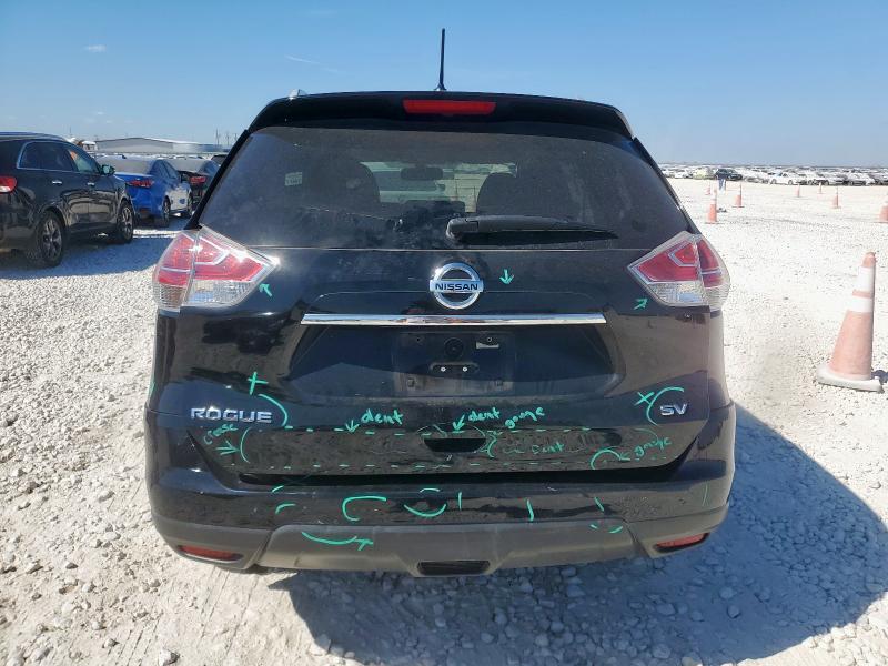 5N1AT2MT4FC806468 - 2015 NISSAN ROGUE S BLACK photo 6