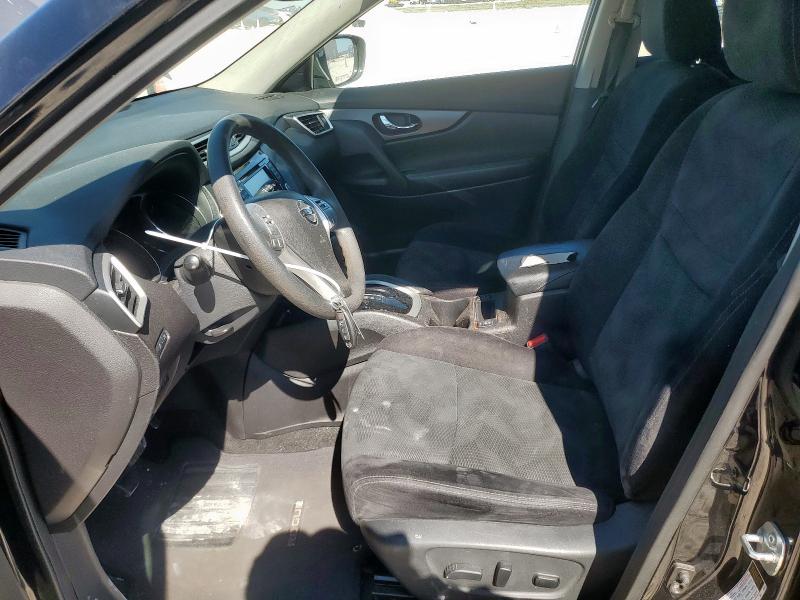 5N1AT2MT4FC806468 - 2015 NISSAN ROGUE S BLACK photo 7