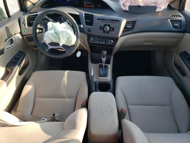 19XFB2F53CE064340 - 2012 HONDA CIVIC LX MAROON photo 16