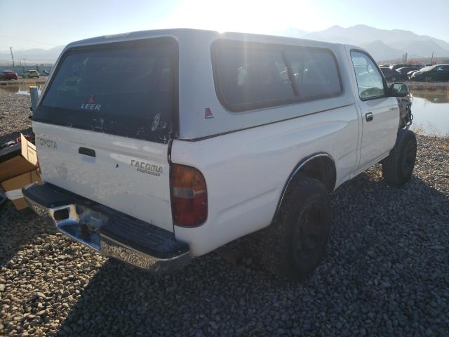4TANM92N6YZ646931 - 2000 TOYOTA TACOMA PRERUNNER 白色 照片 4