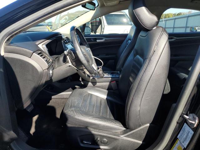 3FA6P0HD8JR114302 - 2018 FORD FUSION SE BLACK photo 7