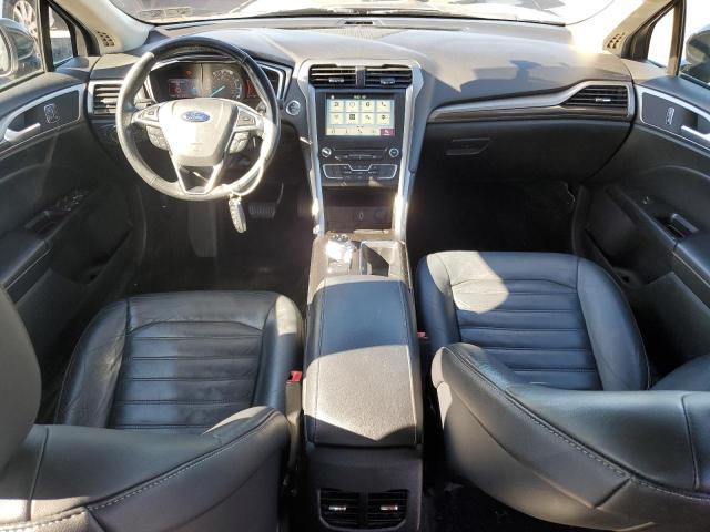 3FA6P0HD8JR114302 - 2018 FORD FUSION SE BLACK photo 8