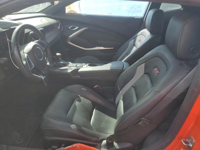 1G1FG1R77K0135970 - 2019 CHEVROLET CAMARO SS ORANGE photo 7