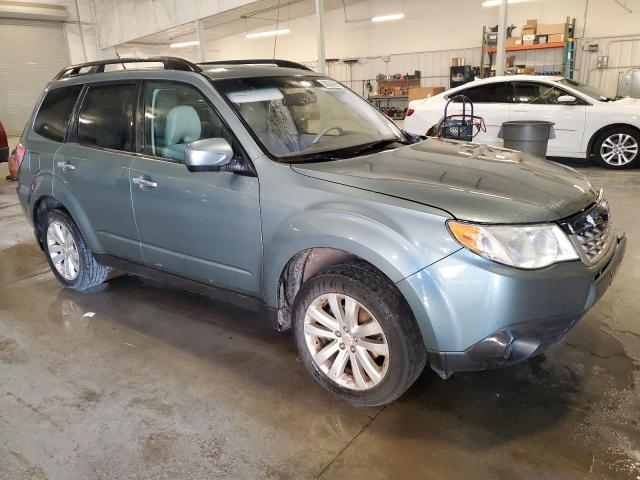 JF2SHBDC4CH411717 - 2012 SUBARU FORESTER 2.5X PREMIUM BLUE photo 4
