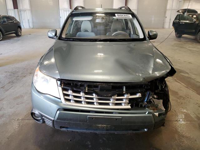 JF2SHBDC4CH411717 - 2012 SUBARU FORESTER 2.5X PREMIUM BLUE photo 5