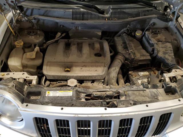 1J8FF57W97D198430 - 2007 JEEP COMPASS LIMITED SILVER photo 12