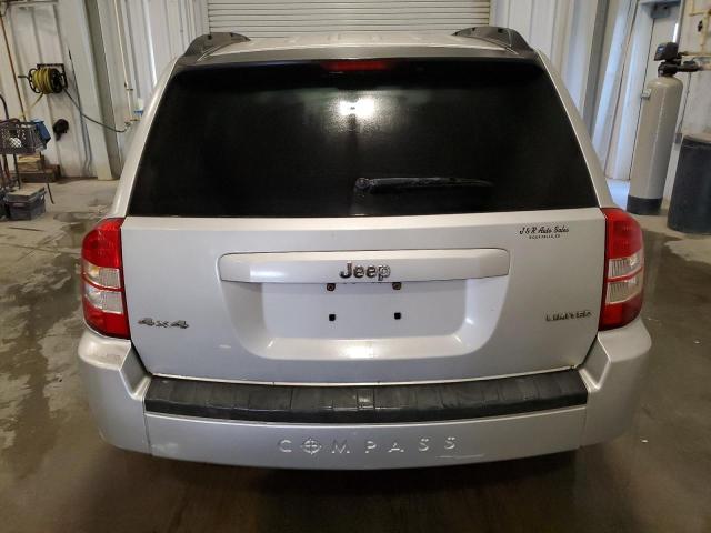 1J8FF57W97D198430 - 2007 JEEP COMPASS LIMITED SILVER photo 6