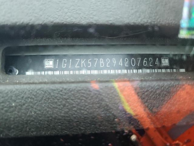 1G1ZK57B294207624 - 2009 CHEVROLET MALIBU LTZ WHITE photo 12