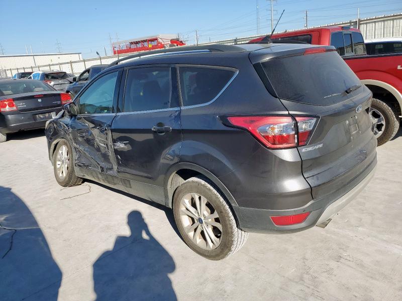 1FMCU0HD9JUD28645 - 2018 FORD ESCAPE SEL ნაცრისფერი ფოტო 2