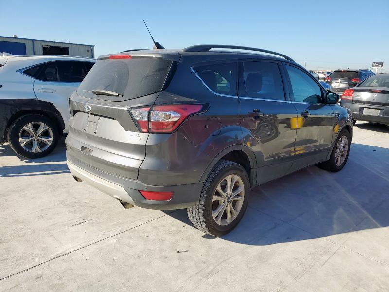 1FMCU0HD9JUD28645 - 2018 FORD ESCAPE SEL ნაცრისფერი ფოტო 3