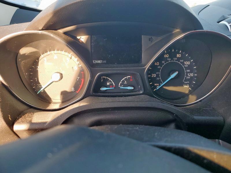 1FMCU0HD9JUD28645 - 2018 FORD ESCAPE SEL ნაცრისფერი ფოტო 9