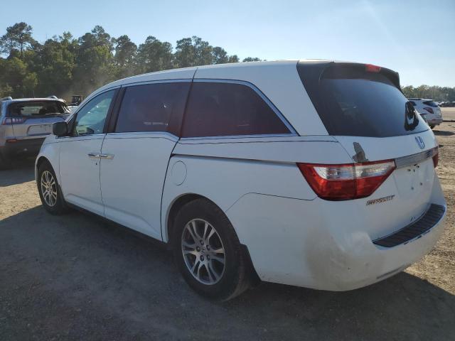 5FNRL5H67CB077040 - 2012 HONDA ODYSSEY EXL WHITE photo 2