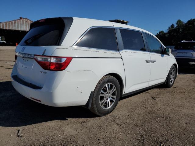 5FNRL5H67CB077040 - 2012 HONDA ODYSSEY EXL WHITE photo 3