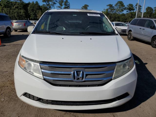 5FNRL5H67CB077040 - 2012 HONDA ODYSSEY EXL WHITE photo 5