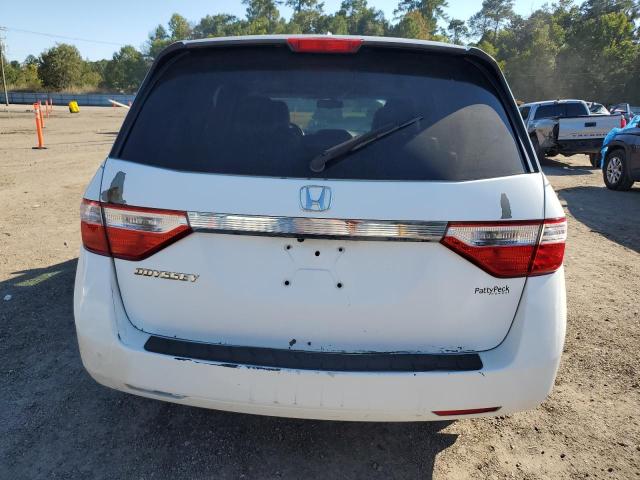 5FNRL5H67CB077040 - 2012 HONDA ODYSSEY EXL WHITE photo 6
