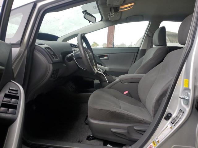 JTDKN3DUXA0161093 - 2010 TOYOTA PRIUS SILVER photo 7