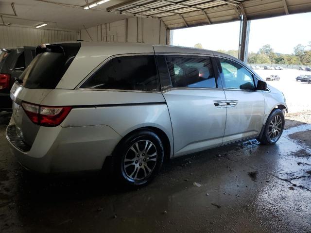 5FNRL5H67CB024712 - 2012 HONDA ODYSSEY EXL ვერცხლისფერი ფოტო 3