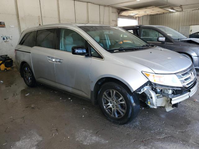 5FNRL5H67CB024712 - 2012 HONDA ODYSSEY EXL ვერცხლისფერი ფოტო 4