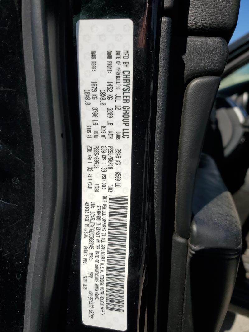 1C4RJEAT6DC508245 - 2013 JEEP GRAND CHER LAREDO 绿色 照片 13