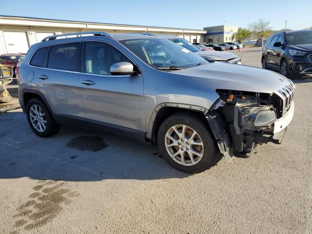 1C4PJLCB6EW123266 - 2014 JEEP CHEROKEE LATITUDE SILVER photo 4