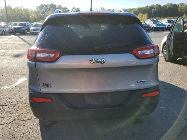 1C4PJLCB6EW123266 - 2014 JEEP CHEROKEE LATITUDE SILVER photo 6