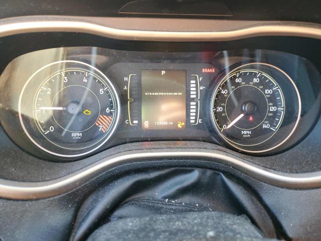 1C4PJLCB6EW123266 - 2014 JEEP CHEROKEE LATITUDE SILVER photo 9