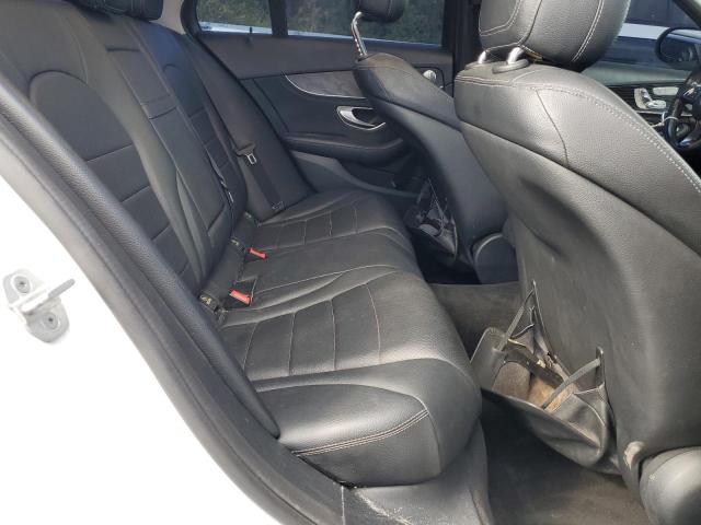 55SWF4KB4FU037379 - 2015 MERCEDES-BENZ C 300 4MATIC WHITE photo 10