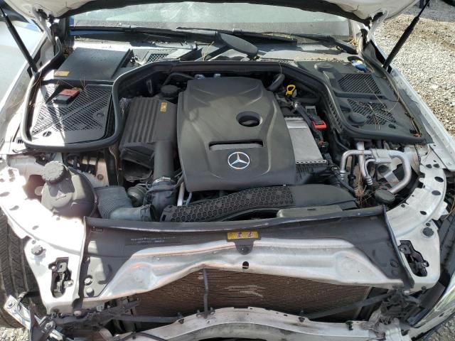 55SWF4KB4FU037379 - 2015 MERCEDES-BENZ C 300 4MATIC WHITE photo 11