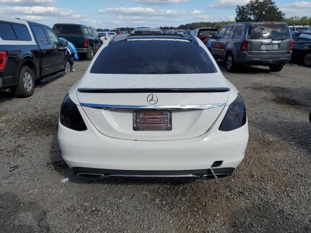 55SWF4KB4FU037379 - 2015 MERCEDES-BENZ C 300 4MATIC WHITE photo 6