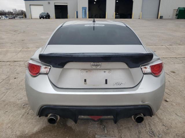 JF1ZNAA10D2726916 - 2013 TOYOTA SCION FR-S SILVER photo 6