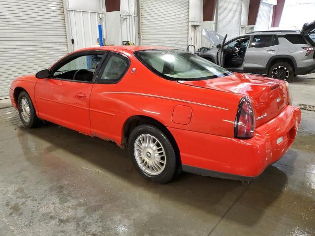 2G1WW12E319246225 - 2001 CHEVROLET MONTE CARLO LS წითელი ფოტო 2
