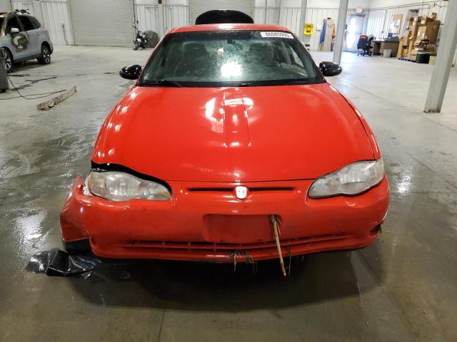 2G1WW12E319246225 - 2001 CHEVROLET MONTE CARLO LS წითელი ფოტო 5