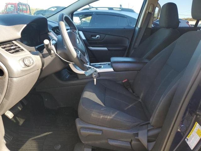 2FMDK3GC8BBB12832 - 2011 FORD EDGE SE BLUE photo 7