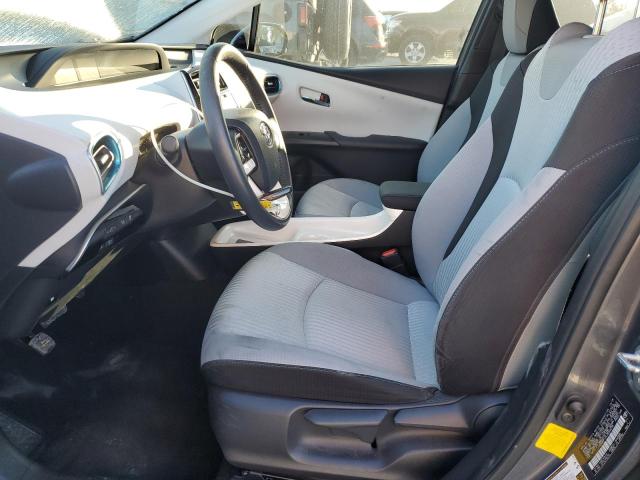 JTDKARFU3J3068278 - 2018 TOYOTA PRIUS ნაცრისფერი ფოტო 7